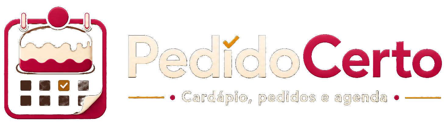 PedidoCerto - Cardápio, pedidos e agenda